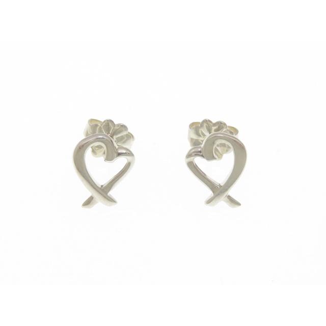 TIFFANY&Co.（ティファニー） ラビングハートピアス/SV/約1.2g 貴金属