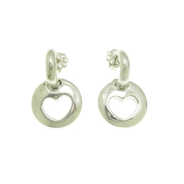 TIFFANY&Co.（ティファニー） カットアウトハートドロップピアス/SV