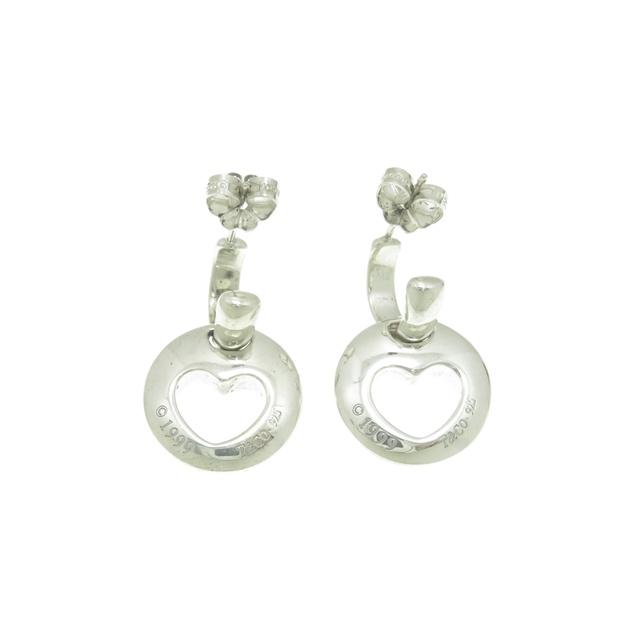 TIFFANY&Co.（ティファニー） カットアウトハートドロップピアス/SV