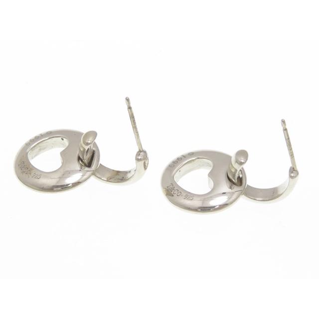 TIFFANY&Co.（ティファニー） カットアウトハートドロップピアス/SV