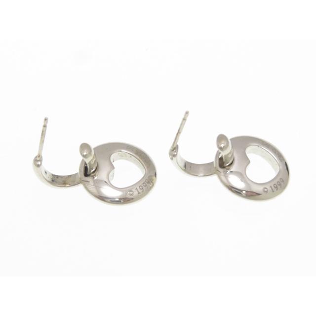 TIFFANY＆Co ティファニーピアスSV925 ハートモチーフ ピアス　片耳 TIFFANY&Co.（ティファニー） カットアウトハートドロップピアス/SV