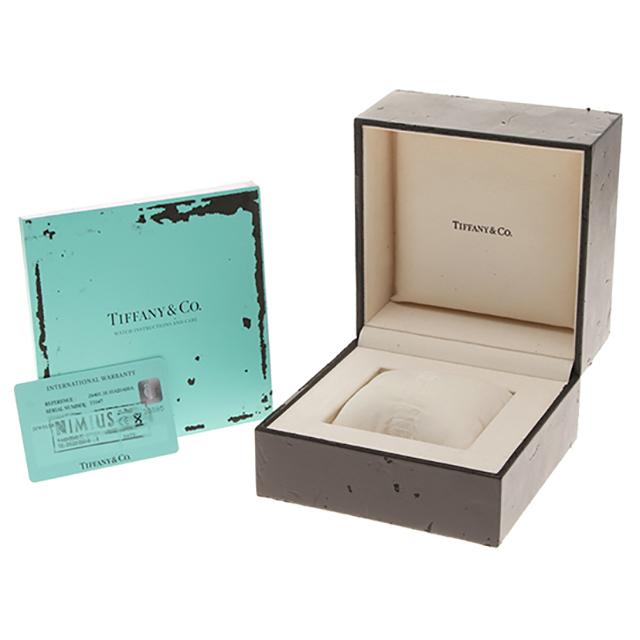 TIFFANY&Co. ティファニー ジェメア Z6401.10.10A20A00A 腕時計 ステンレス クオーツ ホワイト文字盤 レディース【中古】【473】の画像