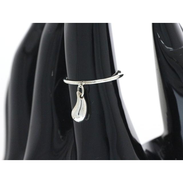 美品 ティファニー リング ティアドロップ 11号 シルバー 925 TIFFANY&Co.（ティファニー） ジュエリー ティアドロップ リング
