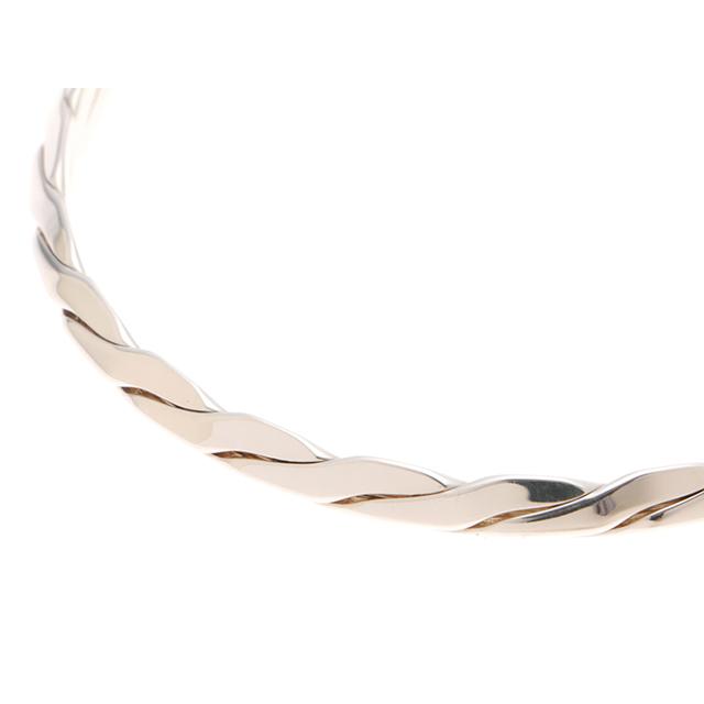 TIFFANY&Co.（ティファニー） ナイフエッジツイストバングル/SV/16.5g