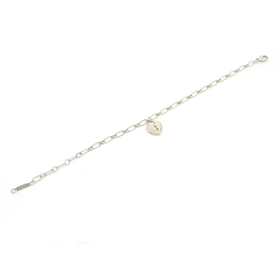 TIFFANY&Co.（ティファニー） ハートロックブレスレット シルバー SV