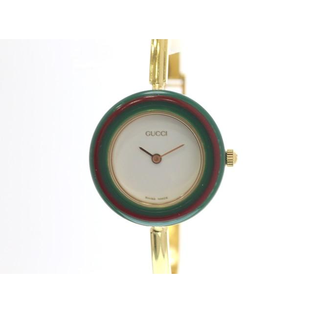 GUCCI（グッチ） レディース腕時計 チェンジベゼル バングルタイプ 11