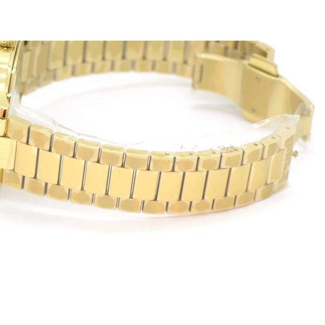 GUCCI グッチ Gタイムレス YA126461A/126.4 腕時計 GP クオーツ ゴールド文字盤 メンズ【中古】【473】の画像
