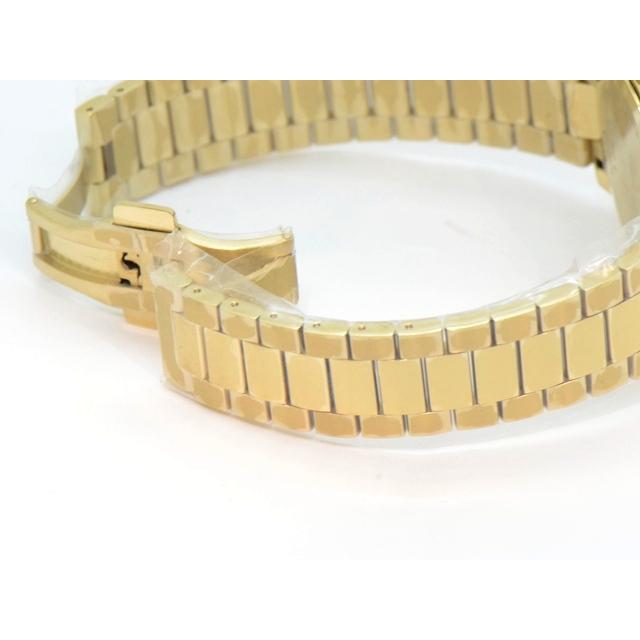 GUCCI グッチ Gタイムレス YA126461A/126.4 腕時計 GP クオーツ ゴールド文字盤 メンズ【中古】【473】の画像