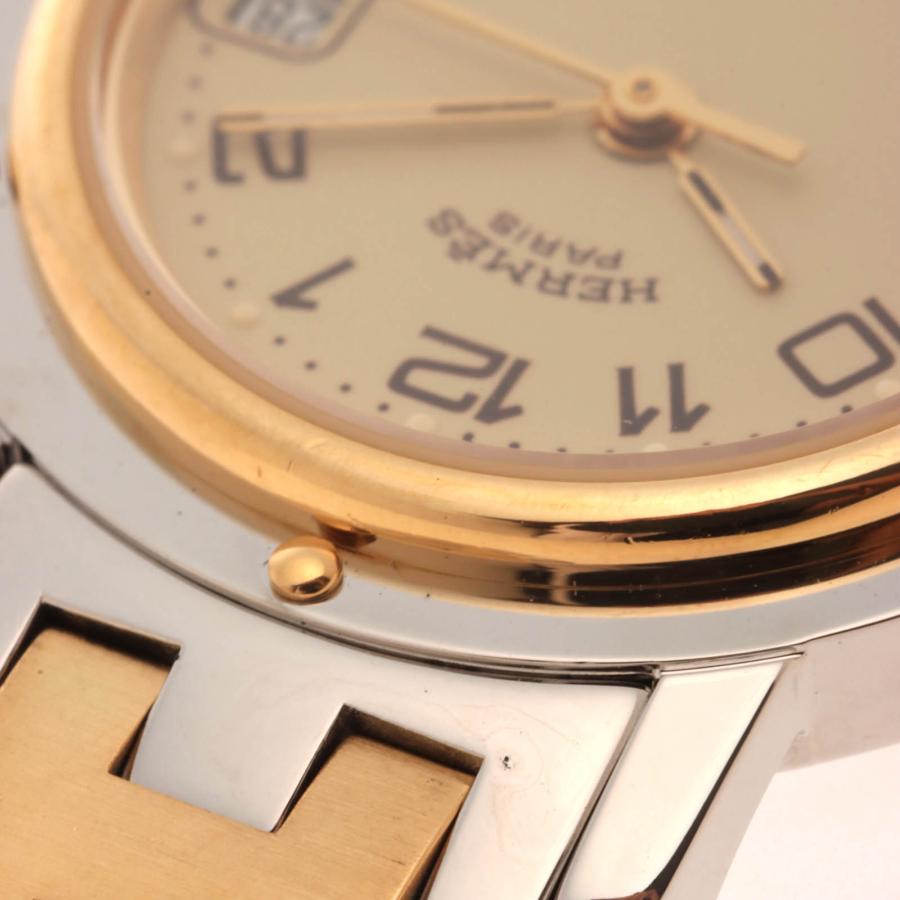 CL4.220 エルメス クリッパー コンビ ゴールド ウォッチ 腕時計 HERMES（エルメス） ウォッチ クリッパーコンビ【205】 時計 CL4.220