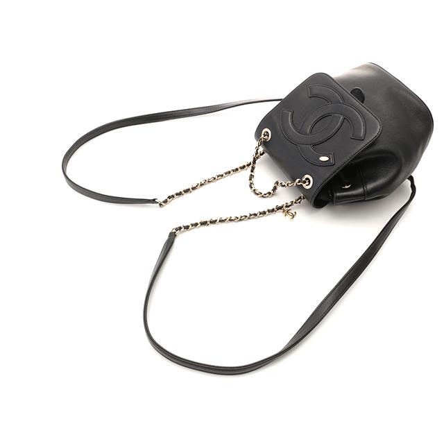 CHANEL（シャネル） バッグ ココマーク バックパック ブラック/GP 