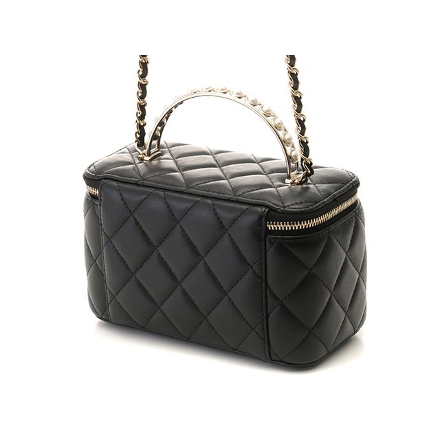CHANEL（シャネル） マトラッセ 2wayチェーンバニティ ブラック/GP 