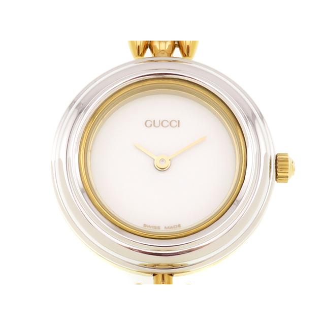 GUCCI（グッチ） チェンジベゼル 11/12.2 時計 GP ホワイト クォーツ