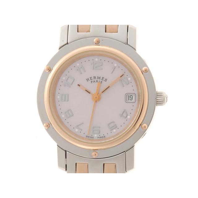 HERMES（エルメス） クリッパーナクレ コンビ CL4.221 腕時計