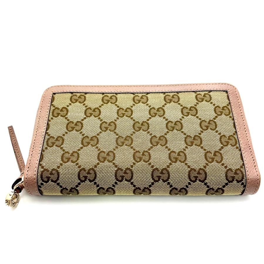 GUCCI（グッチ） バッグ ブリー GGラウンドファスナー長財布 ベージュ 