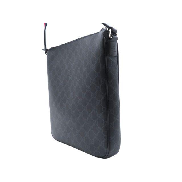 GUCCI（グッチ） バッグ GGスプリーム ショルダーバッグ ブラック 