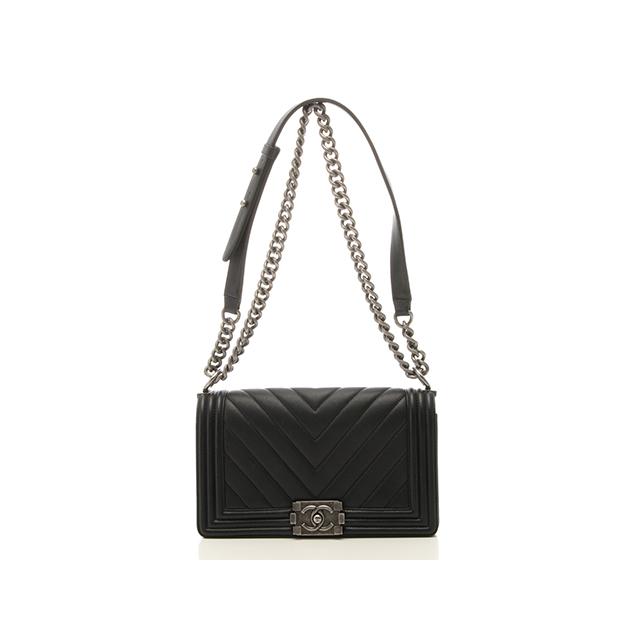 CHANEL（シャネル） バッグ ボーイシャネル25 Vステッチ チェーン 
