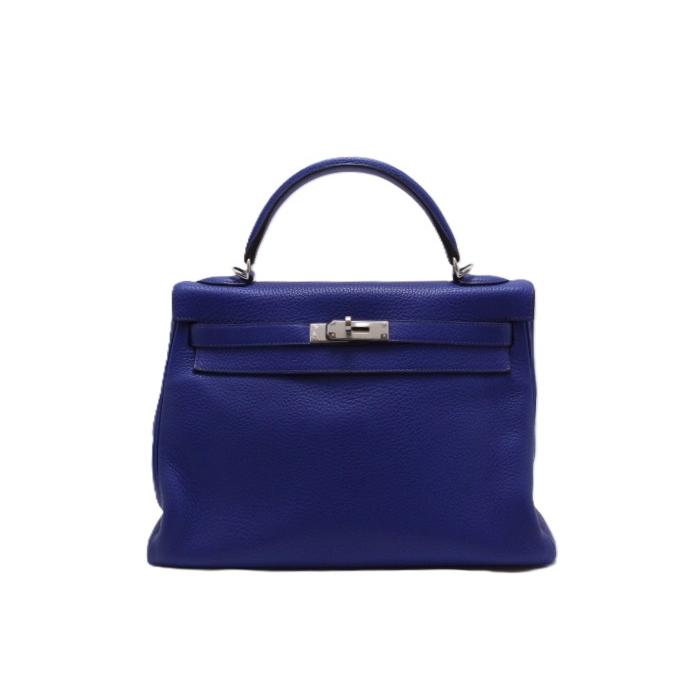 HERMES（エルメス） ケリー32 内縫い ハンドバッグ トリヨンクレマンス 