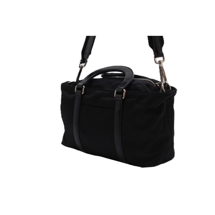 PRADA（プラダ） 2WAYミニバッグ ブラック ナイロン/レザー ショルダー