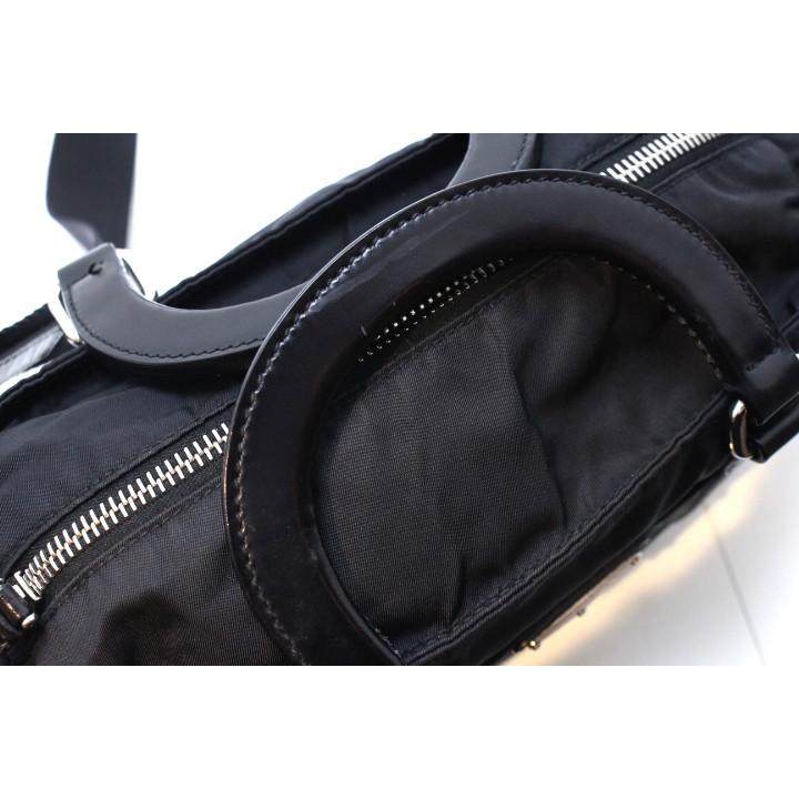 PRADA（プラダ） 2WAYミニバッグ ブラック ナイロン/レザー ショルダー