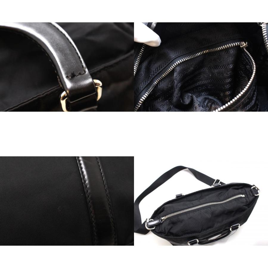 PRADA（プラダ） 2WAYミニバッグ ブラック ナイロン/レザー ショルダー