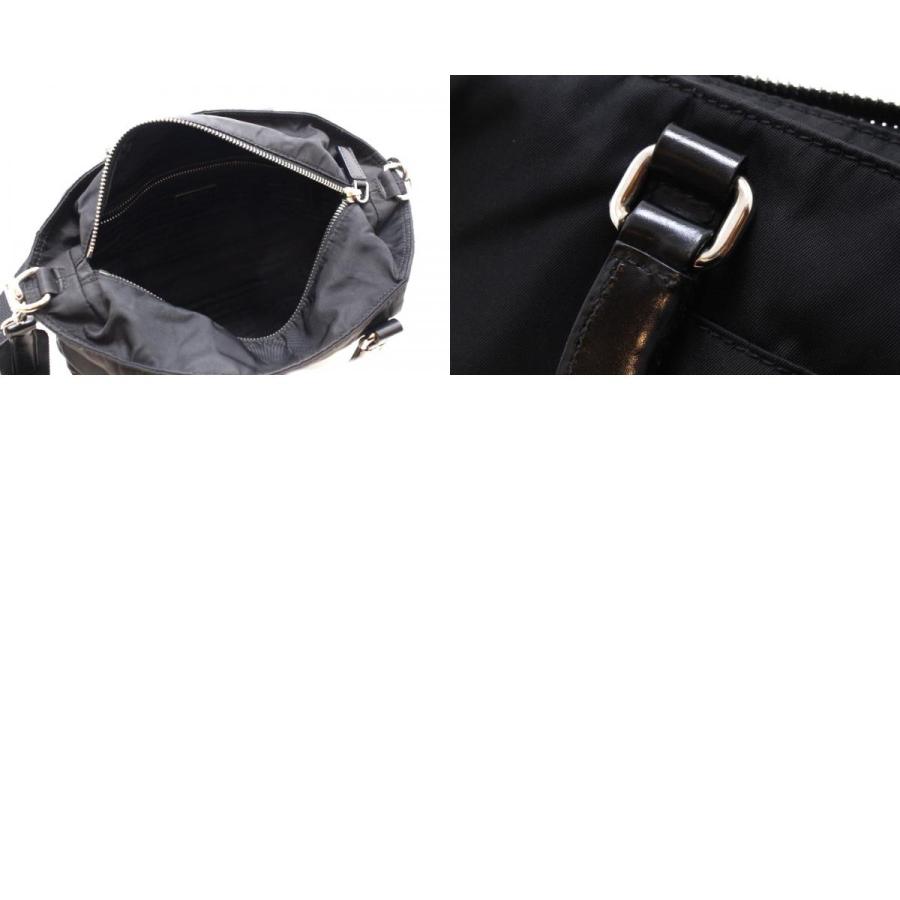 PRADA（プラダ） 2WAYミニバッグ ブラック ナイロン/レザー ショルダー