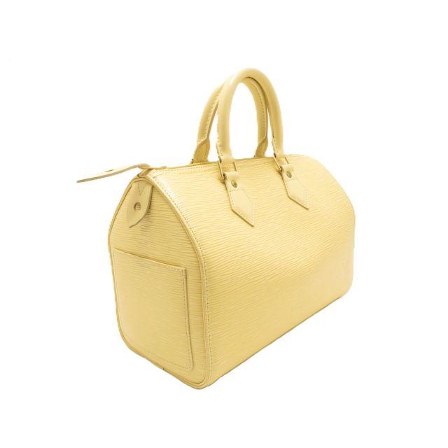 LOUIS VUITTON ルイ・ヴィトン バッグ スピーディ25  M4301A ハンドバッグ エピレザー/エピ ヴァニラ レディース【中古】(431)の画像