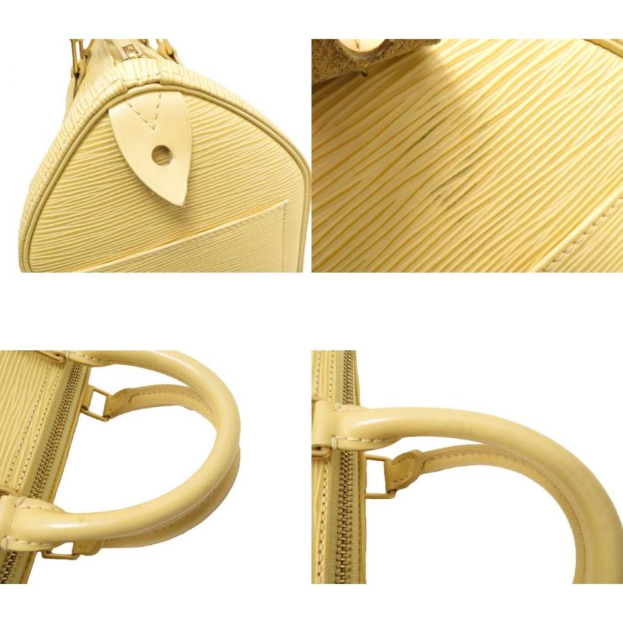 LOUIS VUITTON ルイ・ヴィトン バッグ スピーディ25  M4301A ハンドバッグ エピレザー/エピ ヴァニラ レディース【中古】(431)の画像
