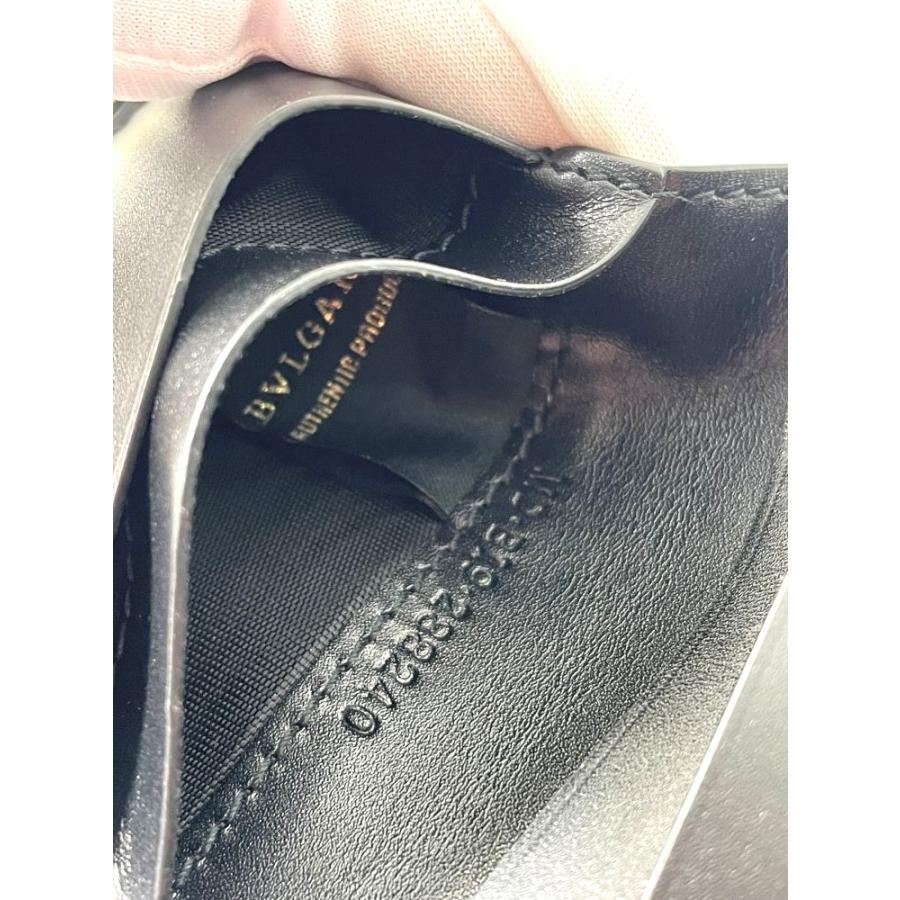 BVLGARI（ブルガリ） バッグ B-zero1 三つ折財布 ブラック レザー