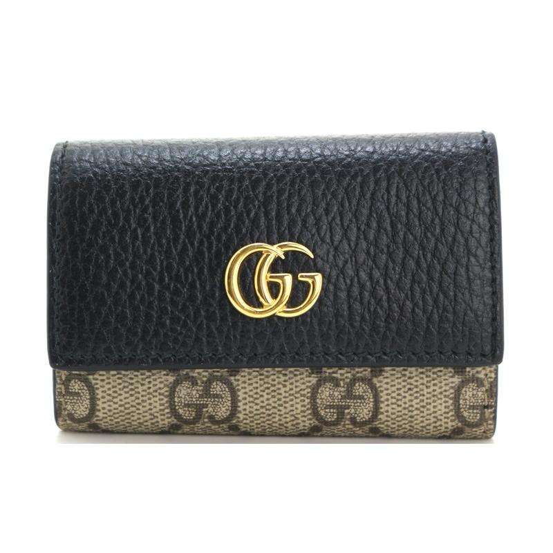 GUCCI（グッチ） バッグ ダブルG 6連キーケース 小物 レザー/PVC