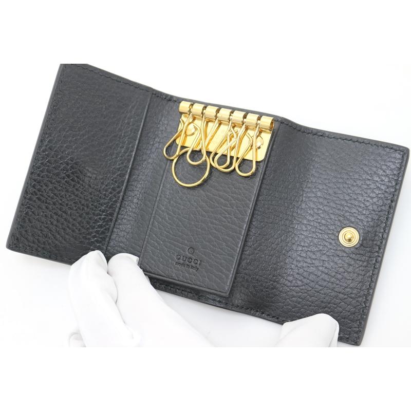 GUCCI（グッチ） バッグ ダブルG 6連キーケース 小物 レザー/PVC