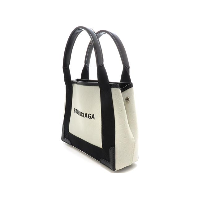 レディース BALENCIAGA ショルダーバッグ ホワイト/ブラック