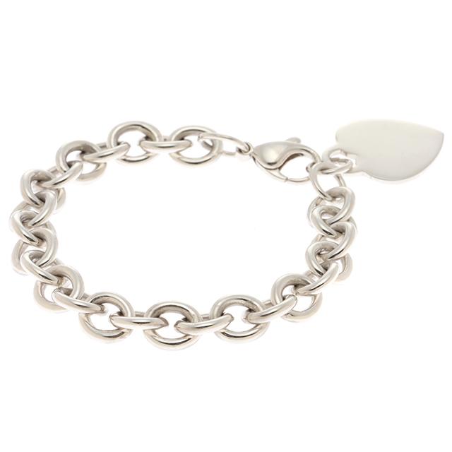 TIFFANY&Co.（ティファニー） ハートタグBL/SV/34.7g ブレスレット