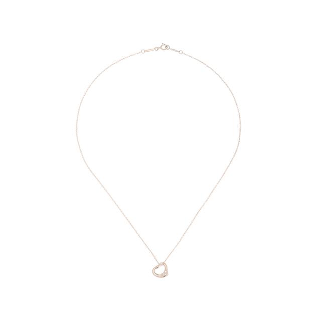 ティファニー オープンハート ネックレス SV TIFFANY&Co.（ティファニー） オープンハートNC/SV/1.9g ネックレス