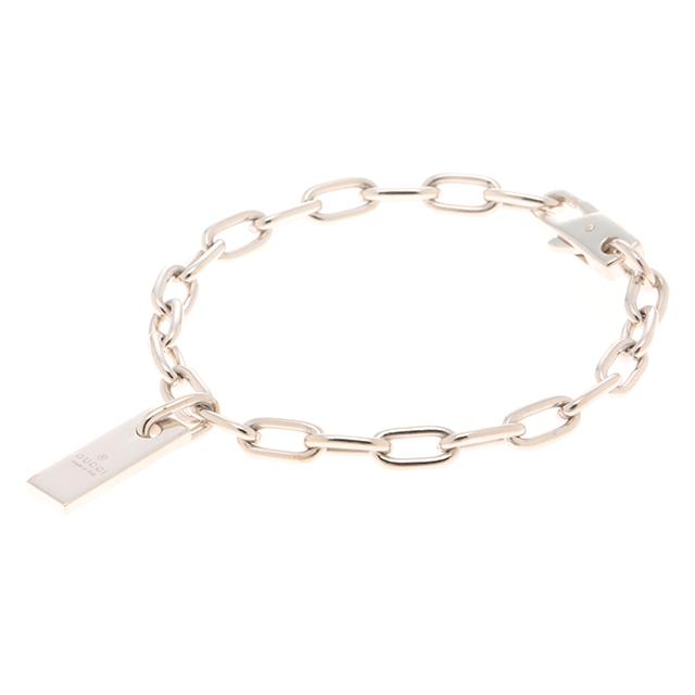 GUCCI（グッチ） プレートBL/SV/20.9g/#19 ブレスレット シルバー925