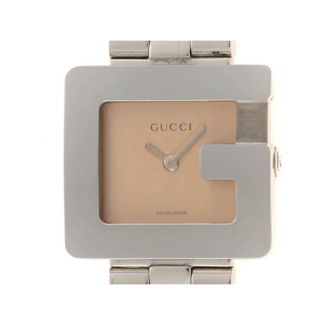 GUCCI　新品電池　極美品　腕時計　3600L　スクエア　稼働　ピンク GUCCI（グッチ） ウォッチ 3600L・Gスクエア 時計 3600L 腕時計