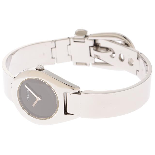 GUCCI（グッチ） 6700L 6700L 腕時計 ステンレススチール ブラック文字