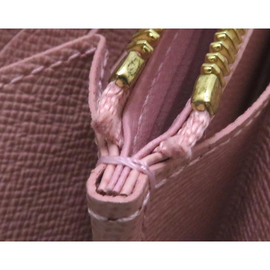 LOUIS VUITTON（ルイ・ヴィトン） ジッピー・ウォレット ダミエ ローズ 