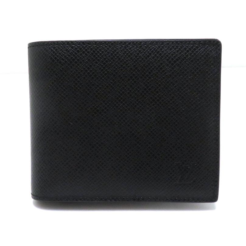 ルイヴィトン 折財布 タイガ ノワール ポルトフォイユ マルコ NM 2198 LOUIS VUITTON（ルイ・ヴィトン） ポルトフォイユ・マルコNM タイガ