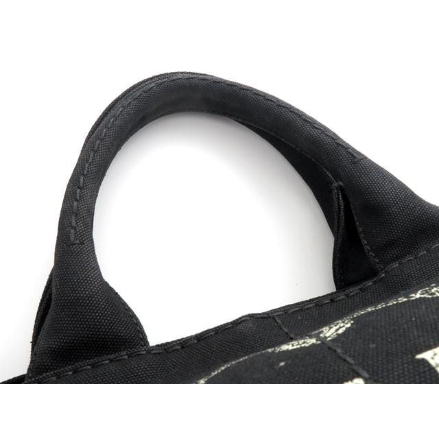 PRADA（プラダ） カナパ ブラック キャンバス1BG439 ハンドバッグ