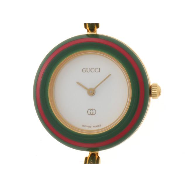 GUCCI 腕時計　チェンジベゼル　1100-L GUCCI（グッチ） チェンジベゼル バングルウォッチ 1100-L 腕時計 GP