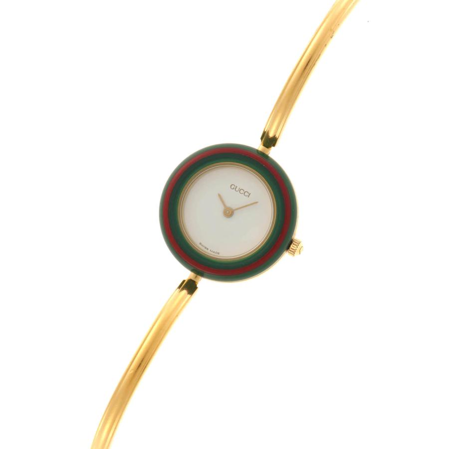 GUCCI（グッチ） チェンジベゼル 11/12.2 腕時計 クォーツ GP/樹脂系