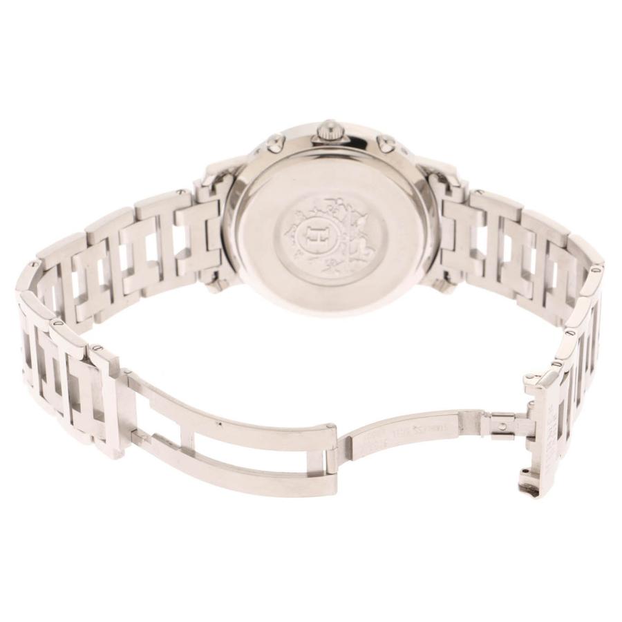 HERMES（エルメス） クリッパークロノ CL1.910 腕時計 ステンレス