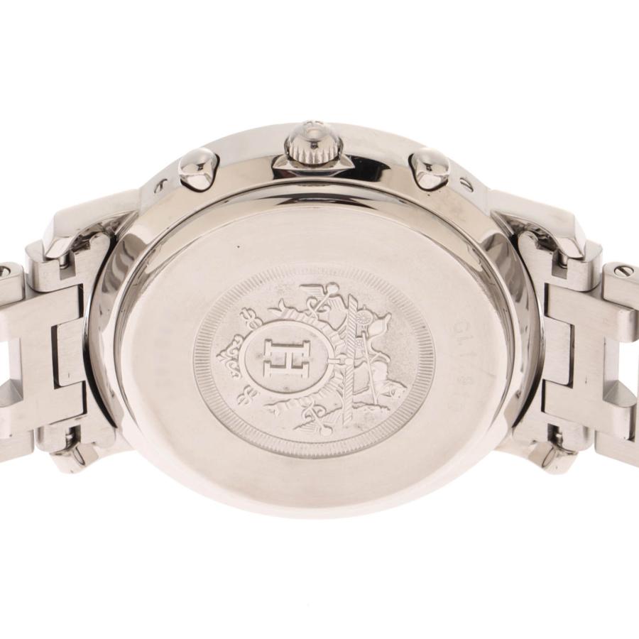 HERMES（エルメス） クリッパークロノ CL1.910 腕時計 ステンレス