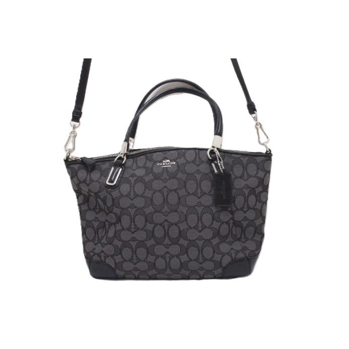 COACH コーチ シグネチャー キャンバス ショルダーバッグ 2WAYバッグ