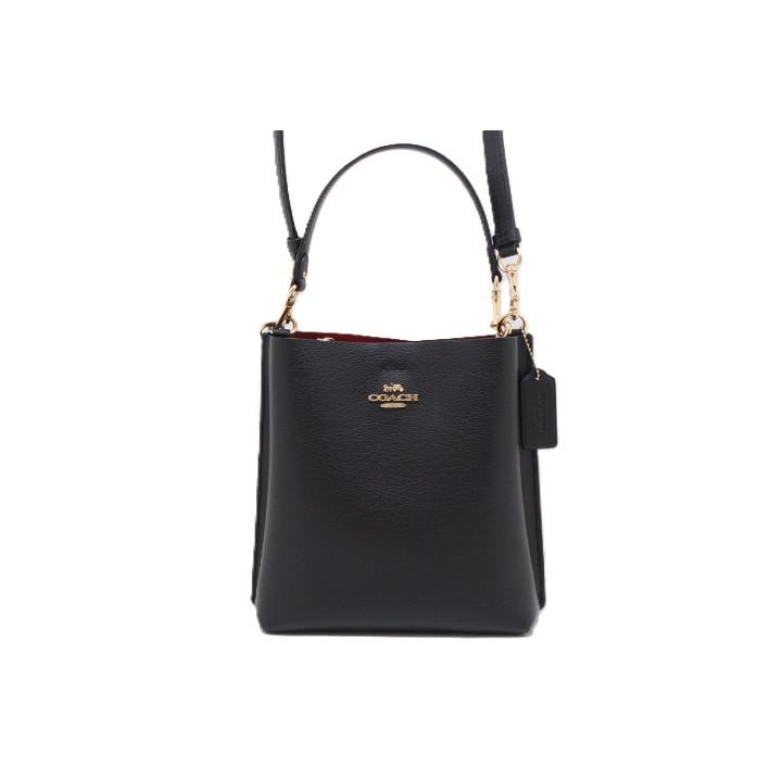 COACH（コーチ） バッグ モリー バケットバッグ22 ブラック レザー