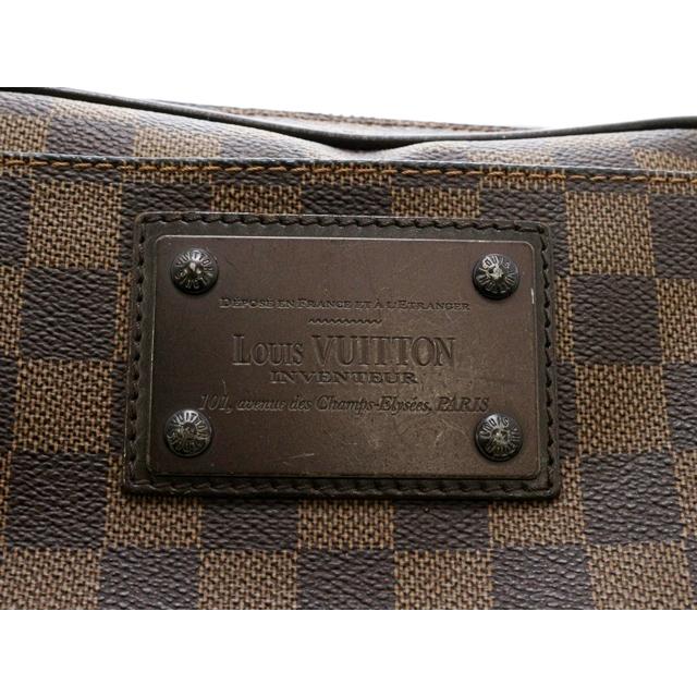 【美品】LOUISVUITTON ルイヴィトン　ダミエ　バムバッグ　ブルックリン LOUIS VUITTON（ルイ・ヴィトン） バム・バッグ・ブルックリン ダミエ