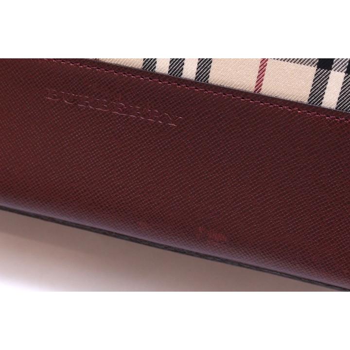 BURBERRY（バーバリー） ノバチェック ショルダーバッグ キャンバス