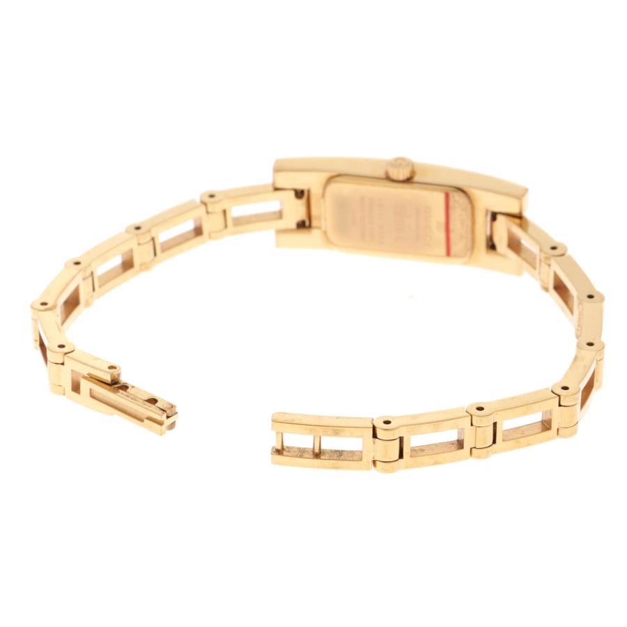 GUCCI（グッチ） 3900L 腕時計 ゴールドメッキ ブラック文字盤