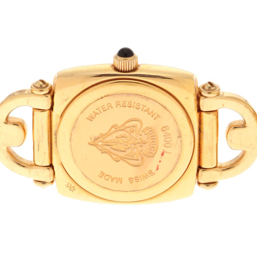GUCCI（グッチ） 6400L 時計 クォーツ GP ホワイト レディース