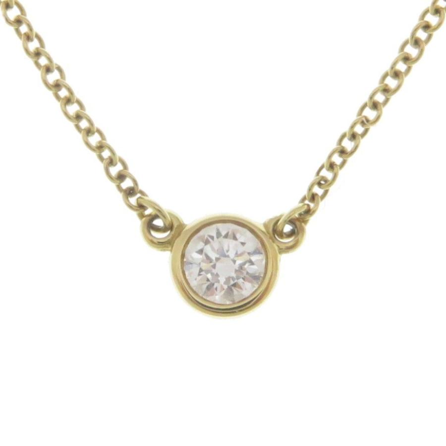 ぱーちゃん様　Tiffany & Co. ゴールド　バイヤザヤード　リンク TIFFANY&Co.（ティファニー） バイザヤードNC/YG/1PD/1.8g ネックレス
